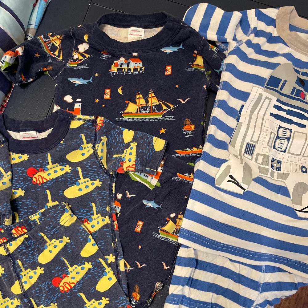 Hanna Andersson pajama lot size 6-7